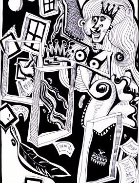 Atravesando Mil Ventanas B&N / Traversing a Thousand Windows B&W