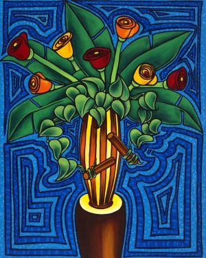 Flores con Clave / Flowers with Clave