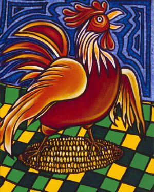El Gallo Tito con su Mazorca / Tito the Rooster with his Cob