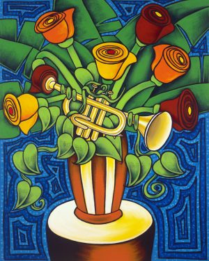 Flores con Trompeta / Flowers with Trumpet