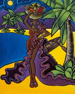 Mulata con Frutas / Mulata with Fruits