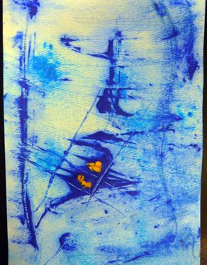 Mancha Azul II / Blue Stain II