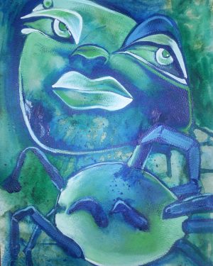 La Arañita con los Ojos Verdes