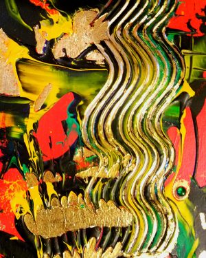 Fire Red VI - The Wave Hits the Yacht